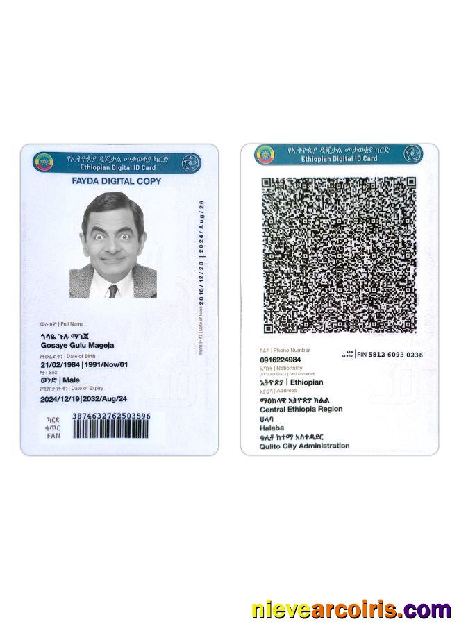 Ethiopia digital ID card